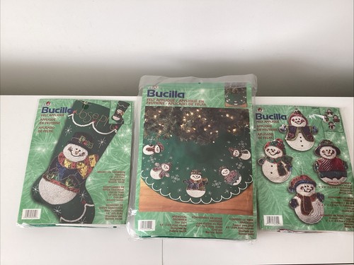 Bucilla felt whimsical snowmen - felt,