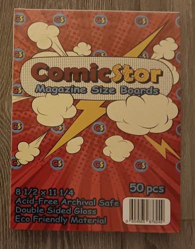 Comicstor magazine backing - comicstor,