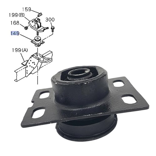 Cabin mounting rubber - mounting,
