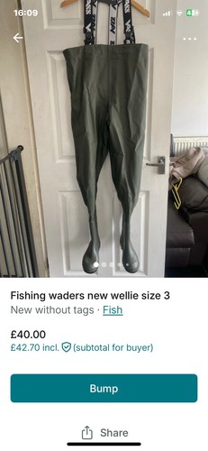 Boys waders new never - waders,