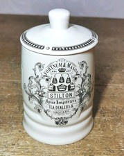 Fortnum And Mason Empty Potted Blue Stilton Jar 200g Excellent Condition 