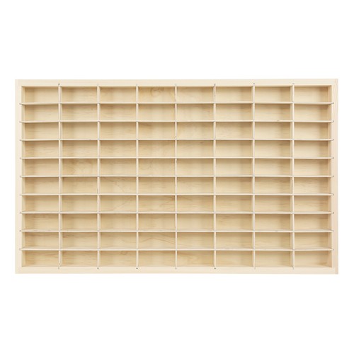 Grids wooden display case - grids,