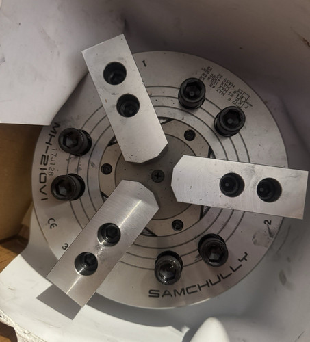 Samchully 210v jaw manual - mh-210v, 3-jaw
