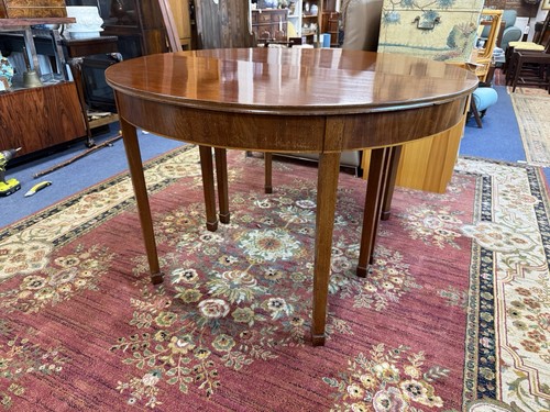Large georgian mahogany - d, end