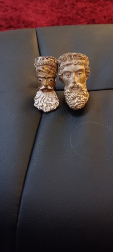 Antique french clay pipe - french,