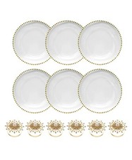 Glass Charger Plates 13 Inch