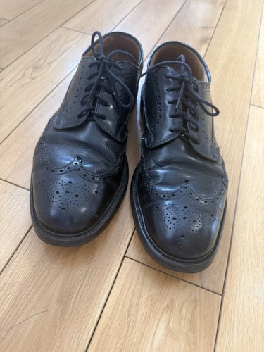 Church grafton black leather - grafton,