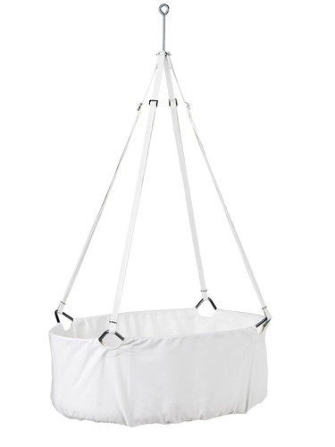 Leander classic cradle white - leander,