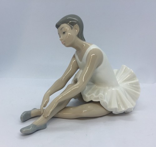 Lladro nao seated ballerina - nao,