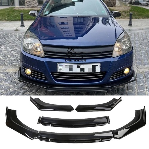 Gloss blk front bumper lip - gloss,