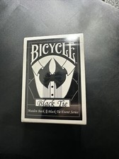 Bicycle Black Tie Maiden Back Playing Cards New Sealed Very Rare DS1