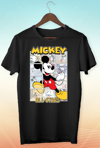 Mickey all stars poster men - all,