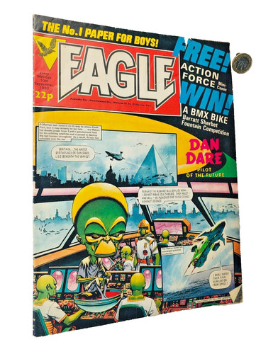 Comic eagle dan dare september - dan,
