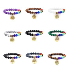 Tree of Life 7 Chakra Crystal