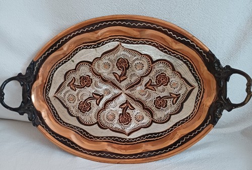 Copper tray wall hanging - tray, /wall