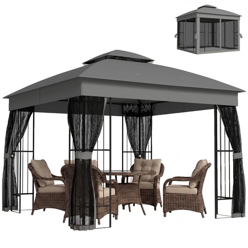 Outsunny m garden gazebo - outsunny, x