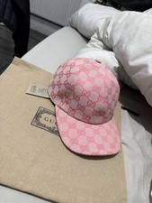 Gucci Gg Monogram Cap Pink