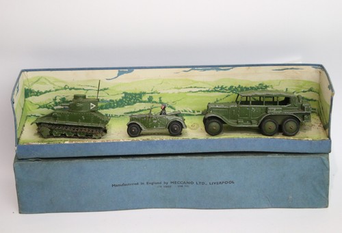 Pre war boxed dinky toys - boxed,