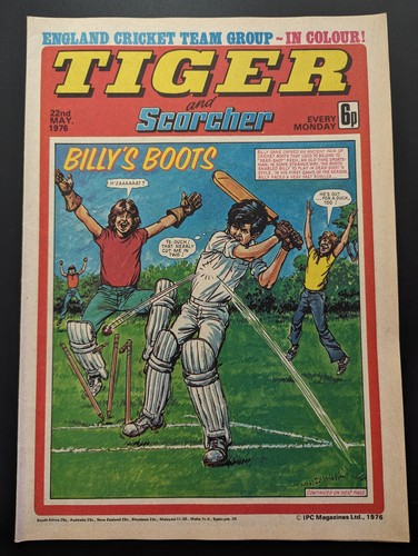 Tiger and scorcher comic - scorcher,