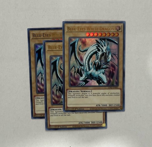 Yugioh blue eyes white - 3x,