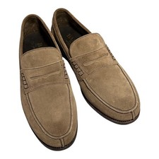 Barker Mens Dark Beige Leather