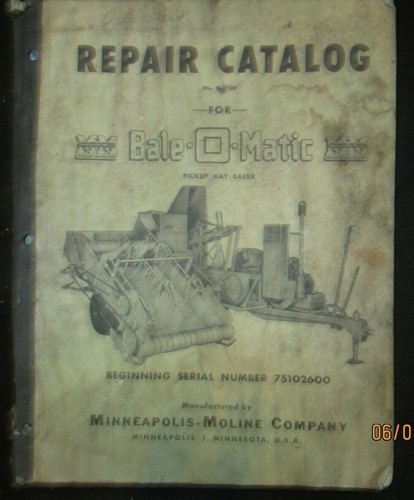 Minneapolis moline bale - minneapolis-moline,
