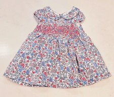 Girls Baby Smock Dress With