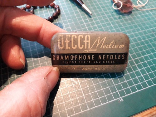 Decca gramophone needles - gramophone,