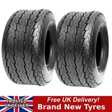 Two Brand new 20.5x8.00-10 4ply Trailer / Turf Tyres Pair of 20.5x8.0-10