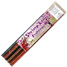 Shrimp Lollies Spring Mix / Variation / Shrimp Food Lollipop Sticks Holder