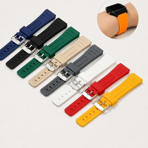 18mm silicone watch band for - silicone,