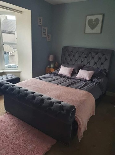 Ottoman storage bed with gas - storage,