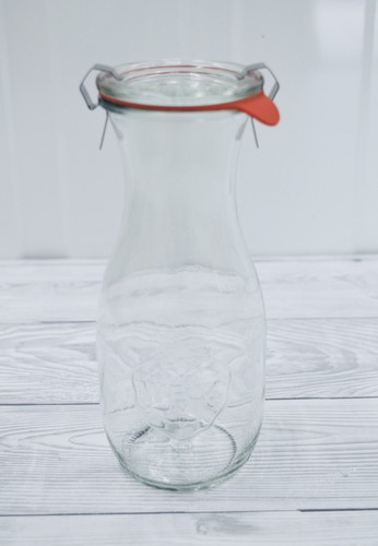 500ml weck glass juice carafe - juice,