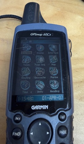 Garmin gpsmap 60cx - garmin,