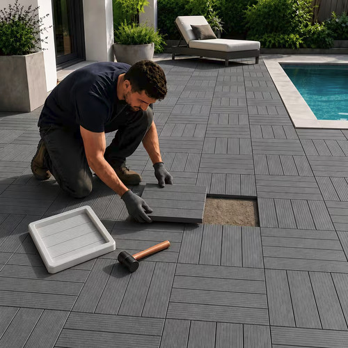 New concrete mold plaster - new,