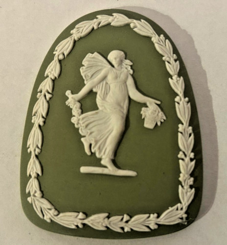 Wedgwood green jasperware - green,