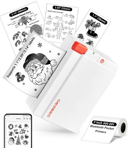 Orgbro sticker printer mini - x3,