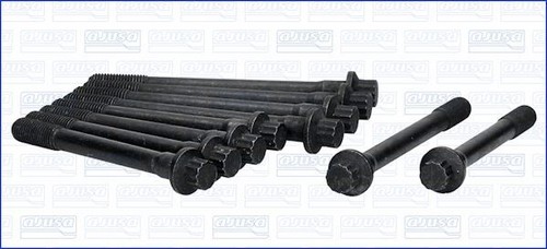 Bolt kit cylinder head ajusa - head,