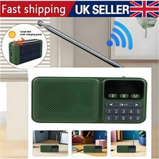 Solar Portable Weather Digital