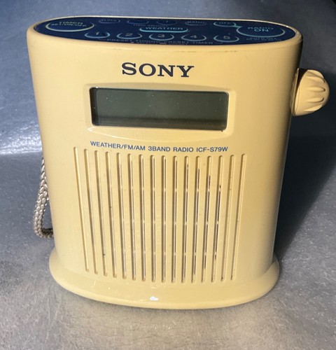 Sony icf s79w - sony, fm/am