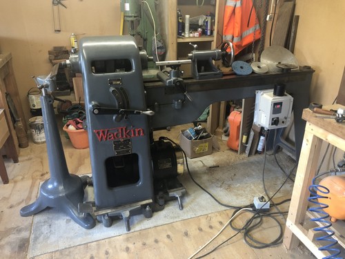 Wadkin woodlathe - rs,