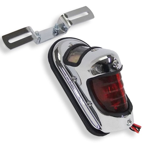 Beehive chrome taillight brake - chrome,