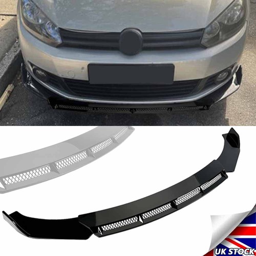 Front bumper spoiler lip - front,