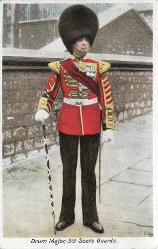 3rd scots guards - guards, drum