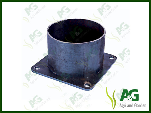 Weld flange tube slurry - flange,