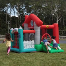 Happy Hop Happy House Bouncy Castle, Ball Pit & Slide