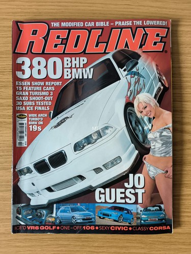 Redline magazine february - magazine, 2001