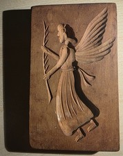 Vintage Springerle Speculaas Gingerbread & Butter Cookie Mold – Festive Holiday