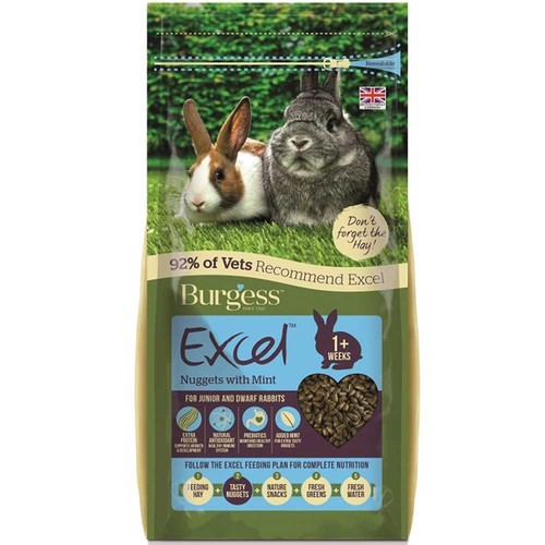 Burgess excel rabbit - rabbit, food