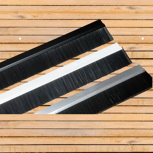 Door brush draught excluder - door,